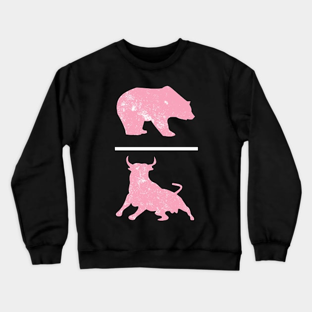 Bear Bull Crewneck Sweatshirt by DiscoverNow